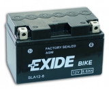 Акумулятор EXIDE AGM12-8 AGM 8,6Ah 145A - фото