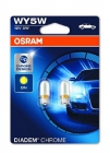 OSRAM DIADEM CHROME WY5W 12V 5W W2.1x9.5d 2шт - фото