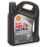  SHELL Helix Ultra SAE 5W-40 SN/CF 4л - фото