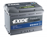 Акумулятор Exide 6СТ-64 АзE PREMIUM EA640 64Ah-12v (242х175х190),R,EN640 - фото