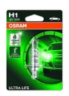 OSRAM ULTRA LIFE H1 12V 55W P14.5s 1шт - фото
