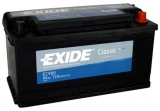 Акумулятор Exide 6СТ-90 АзE CLASSIC EC900 90Ah-12v (353х175х190),R,EN720 - фото