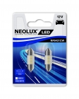 Лампа NEOLUX LED C5W 12V 0,5W 6000K SV8,5-8 2шт 31mm - фото