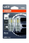 Лампа OSRAM LED Standard P27/7W 12V 2,5W  W2.5X16q 6000K 2шт - фото