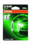 OSRAM ULTRA LIFE C5W 12V 5W SV8.5-8 2шт - фото