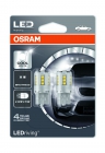 Лампа OSRAM LED Standard W21W 12V 2,5W  W3x16q 6000K 2шт - фото
