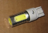 Лампа LED TEMPEST W21/5W T20 -7440 (4SMD) Mega-LED W3x16q 12V WHITE  - фото
