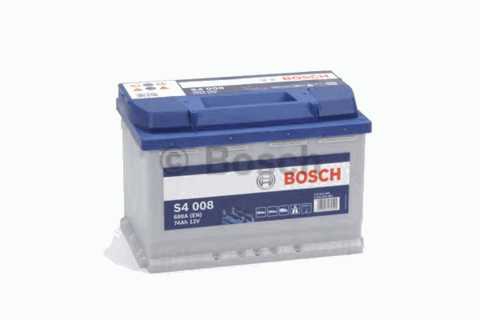 BOSCH 6СТ-74 АзЕ S4 Silver (S40080)