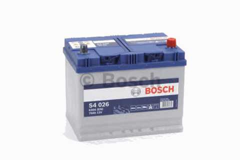 BOSCH 6СТ-70 АзЕ S4 Sliver Asia (S40260)