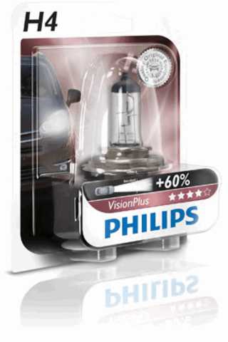 Лампа  PHILIPS H4 12V 60/55W 12342VPB1