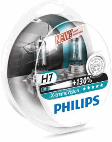 Лампа  PHILIPS H7 12V 55W 12972XVS2