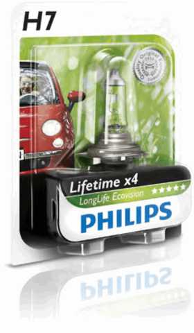 Лампа  PHILIPS H7 12V 55W 12972LLECOB1