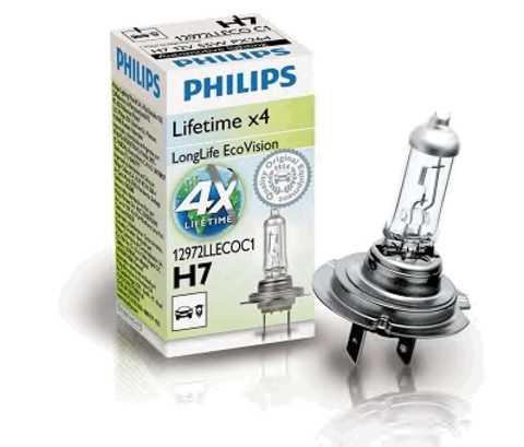 Лампа  PHILIPS H7 12V 55W 12972LLECOC1