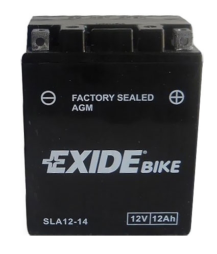 Акумулятор EXIDE AGM12-14 AGM 12Ah 210A