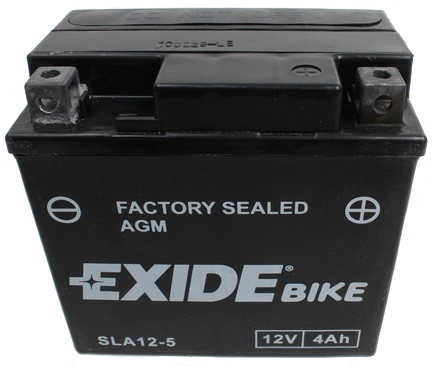 Акумулятор EXIDE AGM12-5 AGM 4Ah 70A