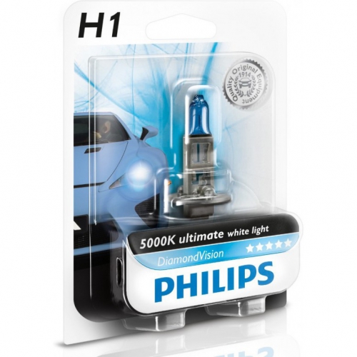 Лампа  PHILIPS H1 12V 55W 12258DVB1