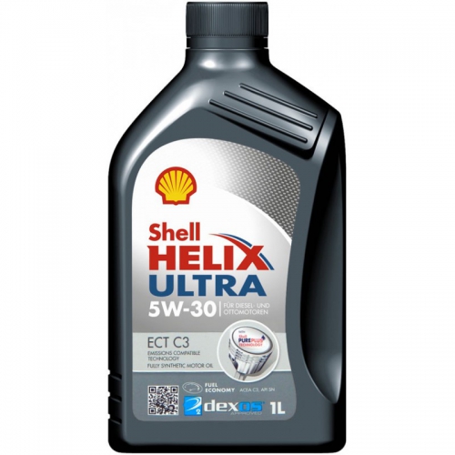  SHELL Helix Ultra ECT С3 5W-30 SN/CF 1л