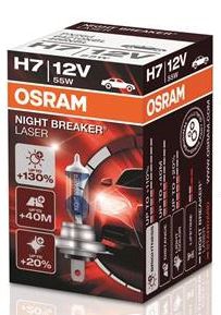 OSRAM NIGHT BREAKER LASER H7 12V 55W PX26d 1шт