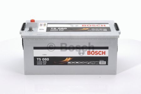 Акумулятор  225Ah-12v BOSCH (T5080) (518x276x242),L,EN1150