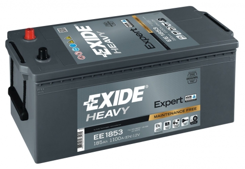 Акумулятор Exide 6СТ- 185 Аз EXPERT HVR EE1853 185Ah-12v (513х223х223),L,EN1100