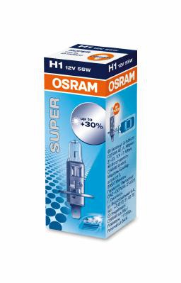 OSRAM SUPER H1 12V 55W P14.5s 1шт
