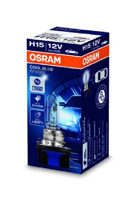 OSRAM COOL BLUE INTENSE H15 12V 55/15W PGJ23t-1 1шт