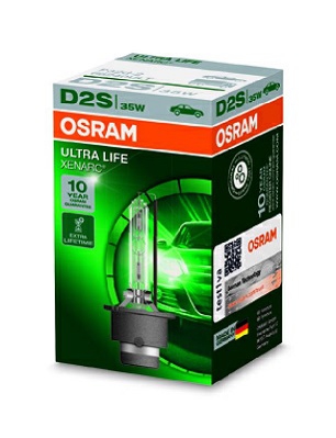OSRAM XENARC ULTRA LIFE D2S 85V 35W P32d-2 3200lm 4300K 1шт