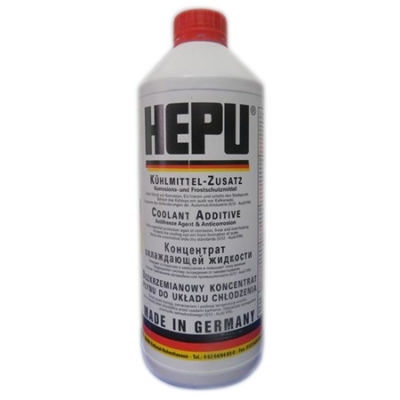 Антифриз HEPU RED G12 концентрат 1,5л