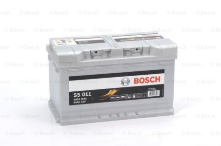 Акумулятор   85Ah-12v BOSCH (S5011) (315x175x190),R,EN800