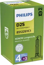 Лампа ксенонова D2S 85V 35W P32d-3 LongerLife Philips
