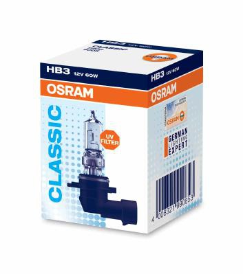 OSRAM ORIGINAL LINE 12 B HB3  12V 60W P20d 1шт