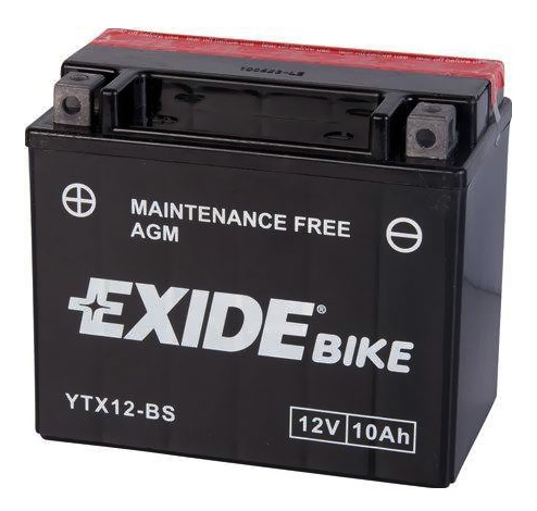 Акумулятор EXIDE YTX12-BS AGM 10Ah 150A