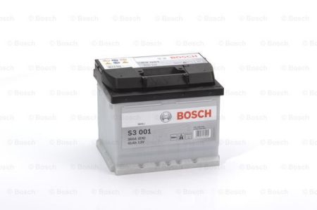 Акумулятор   41Ah-12v BOSCH (S3001) (207x175x175),R,EN360