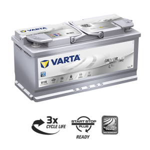 VARTA 6СТ-105 АзЕ Start-Stop Plus AGM 605901095