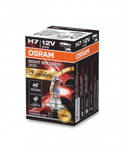 Osram Night Breaker 200 (H7 12V 55W PX26D)