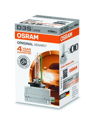 OSRAM XENARC ORIGINAL D3S 42V 35W PK32d-5 3200lm 4300K 1шт