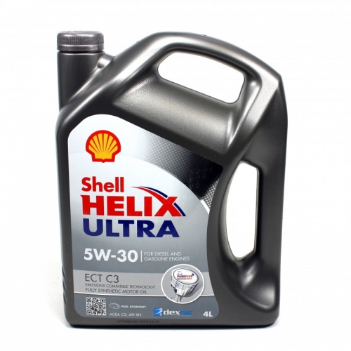  SHELL Helix Ultra ECT С3 5W-30 SN/CF 4л