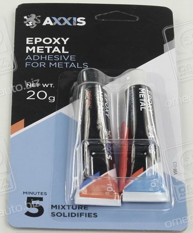 Клей для металу 20г Epoxy-Metal AXXIS