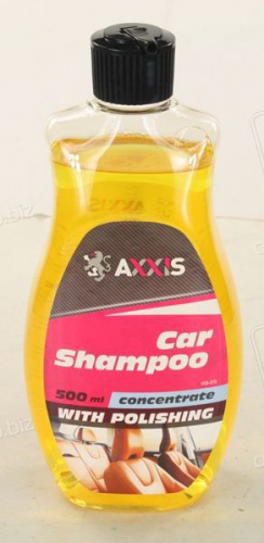 Шампунь з поліролью концентрат 500ml AXXIS