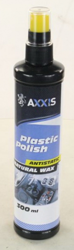 Очищувач-поліроль пластику салона  300ml  AXXIS