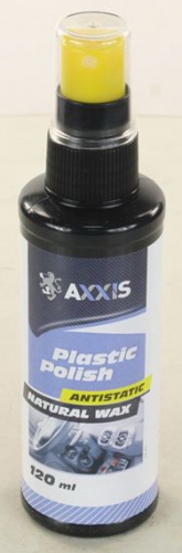 Очищувач-поліроль пластику салона 120ml  AXXIS