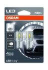 Лампа OSRAM LED Standard P21W 12V 2W  BA15s 6000K 2шт - фото