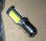 Лампа LED TEMPEST P21/5W 4SMD Mega-LED BAY15d 12V WHITE  <TEM - фото