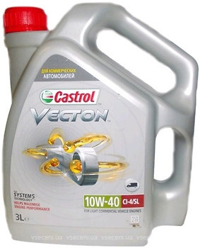 Castrol Vecton 10W-40 API CI-4/SL 3л