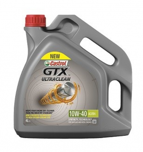Castrol GTX ULTRA CLEAN 10W-40 A3/B4 4л