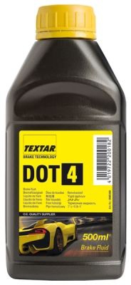 Гальмівна рідина DOT4 TEXTAR 0,5л