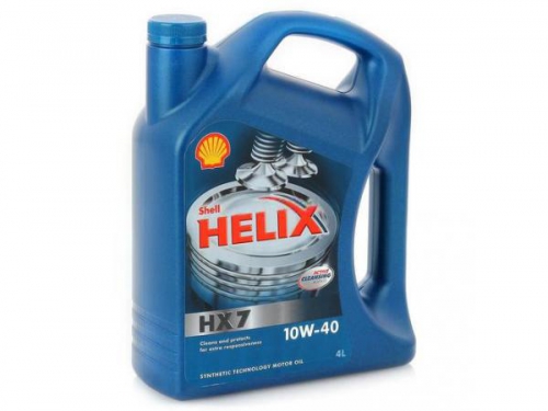  SHELL Helix HX7 SAE 10W-40  4л