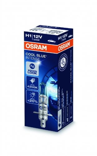 OSRAM COOL BLUE INTENSE H1 12V 55W P14.5s 1шт