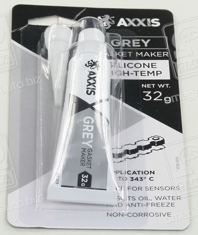 Герметик прокладок сірий 999 32гр AXXIS