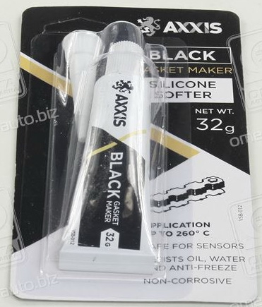 Герметик прокладок 32гр чорний AXXIS